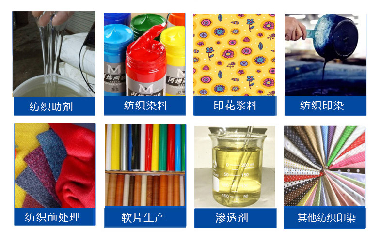 紡織印染增稠劑應用領域