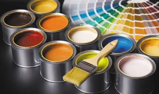 (圖:水性涂料展示圖)