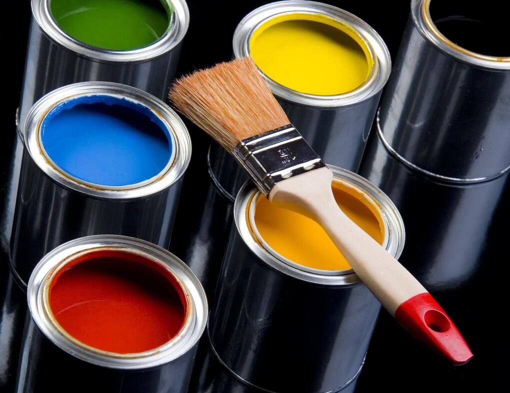 (圖:涂料展示圖)