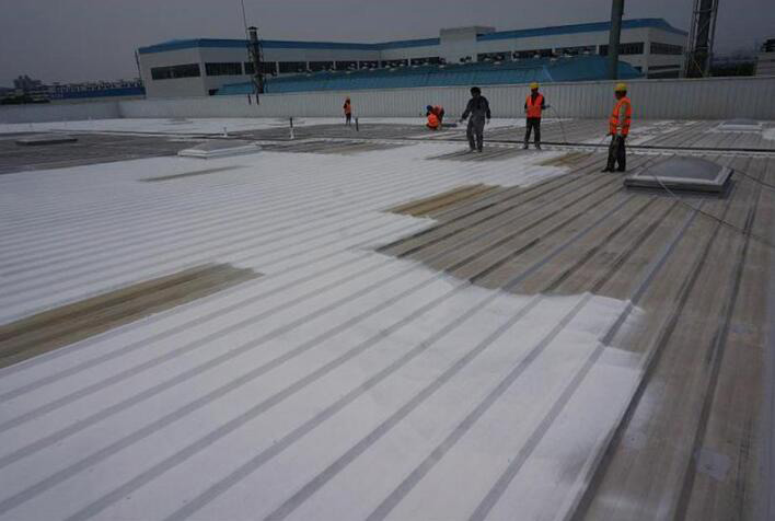 （圖：保溫涂料展示圖）